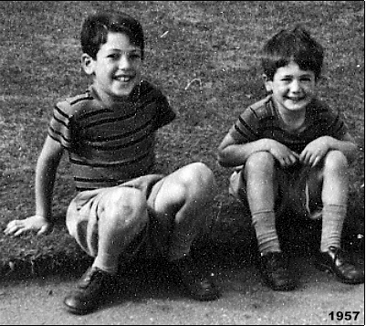 Eric and Mark Kriss, 1957